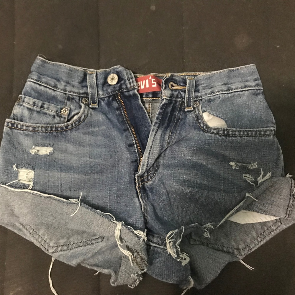 ripped jean shorst